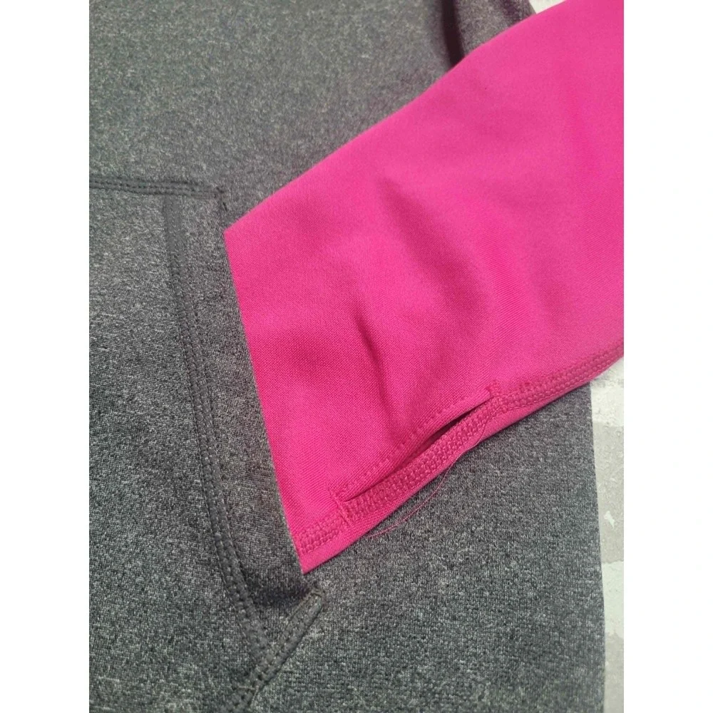 Nike‎ Therma Fit Hoodie Gray Pink Women's Small